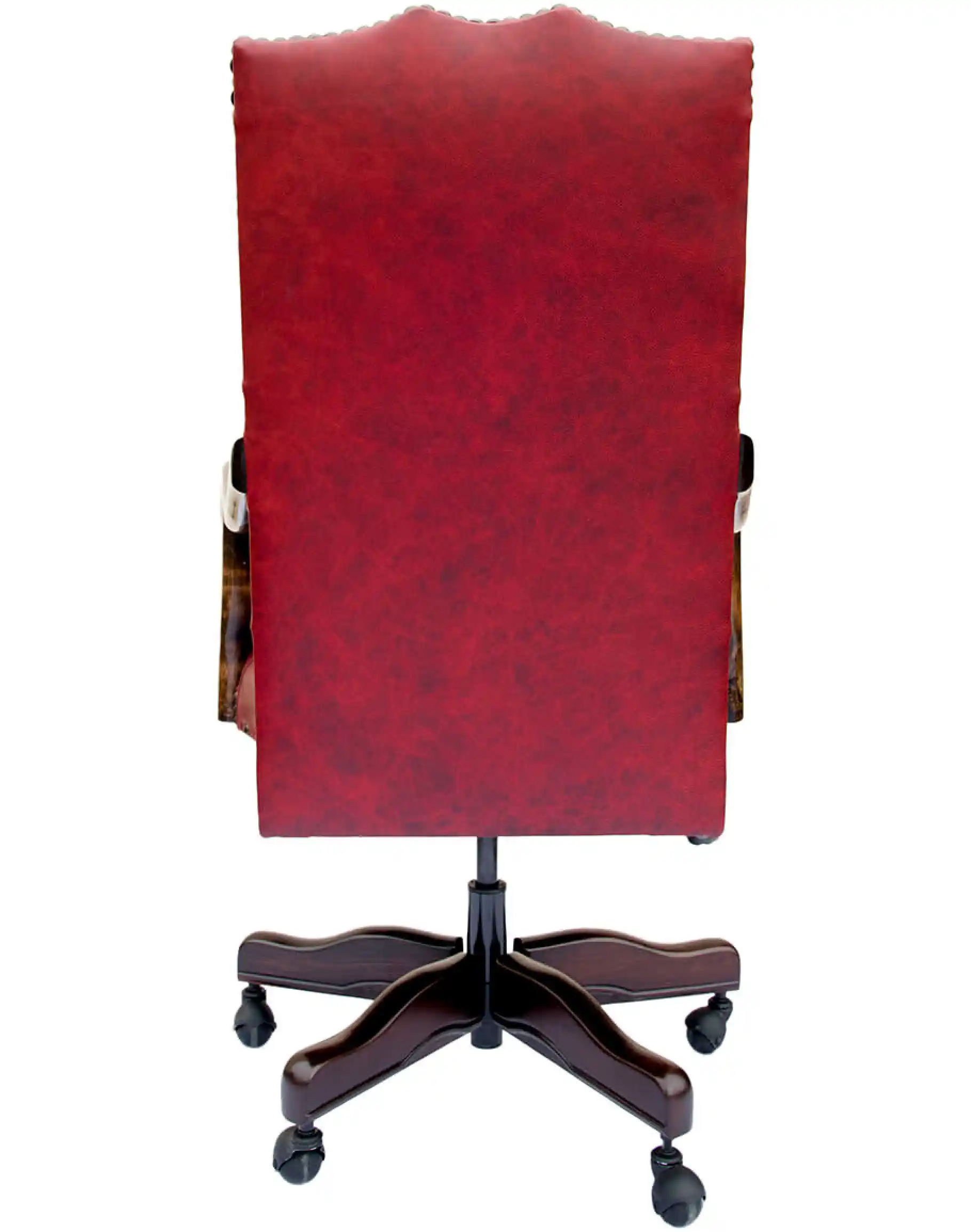 Bowie Red Tufted Desk Chair