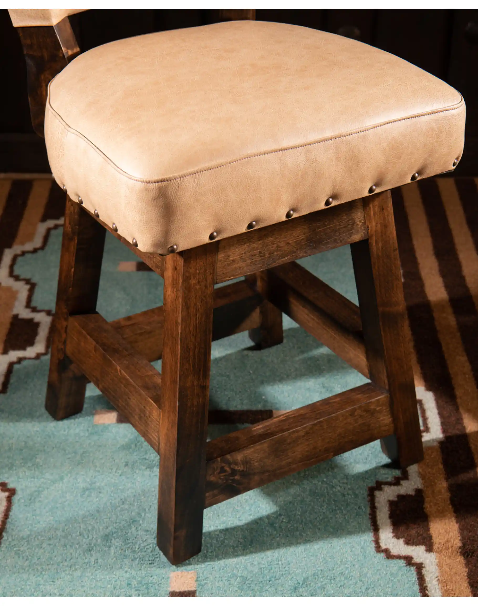 Chisum Mission Barstool - Image 6