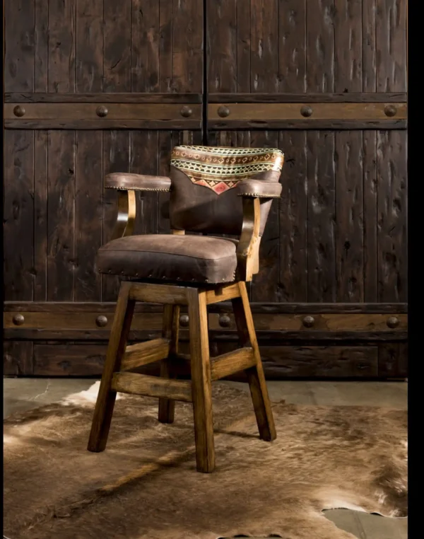 Chisum Navajo Barstool