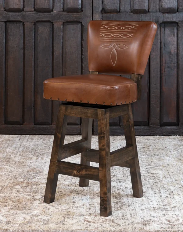 Chisum Sundance Armless Swivel Barstool