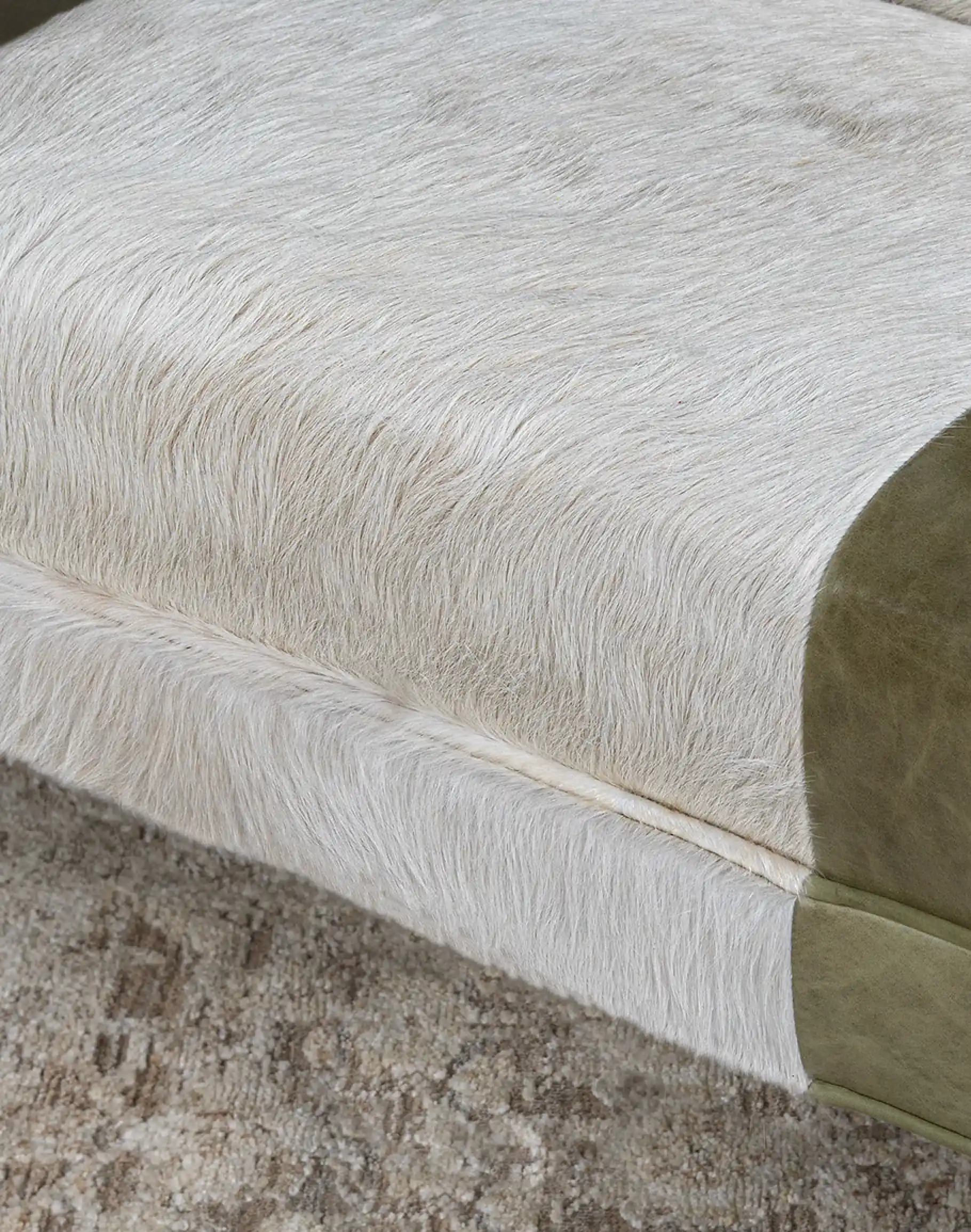 Pecos Moss Leather Bench - Image 7
