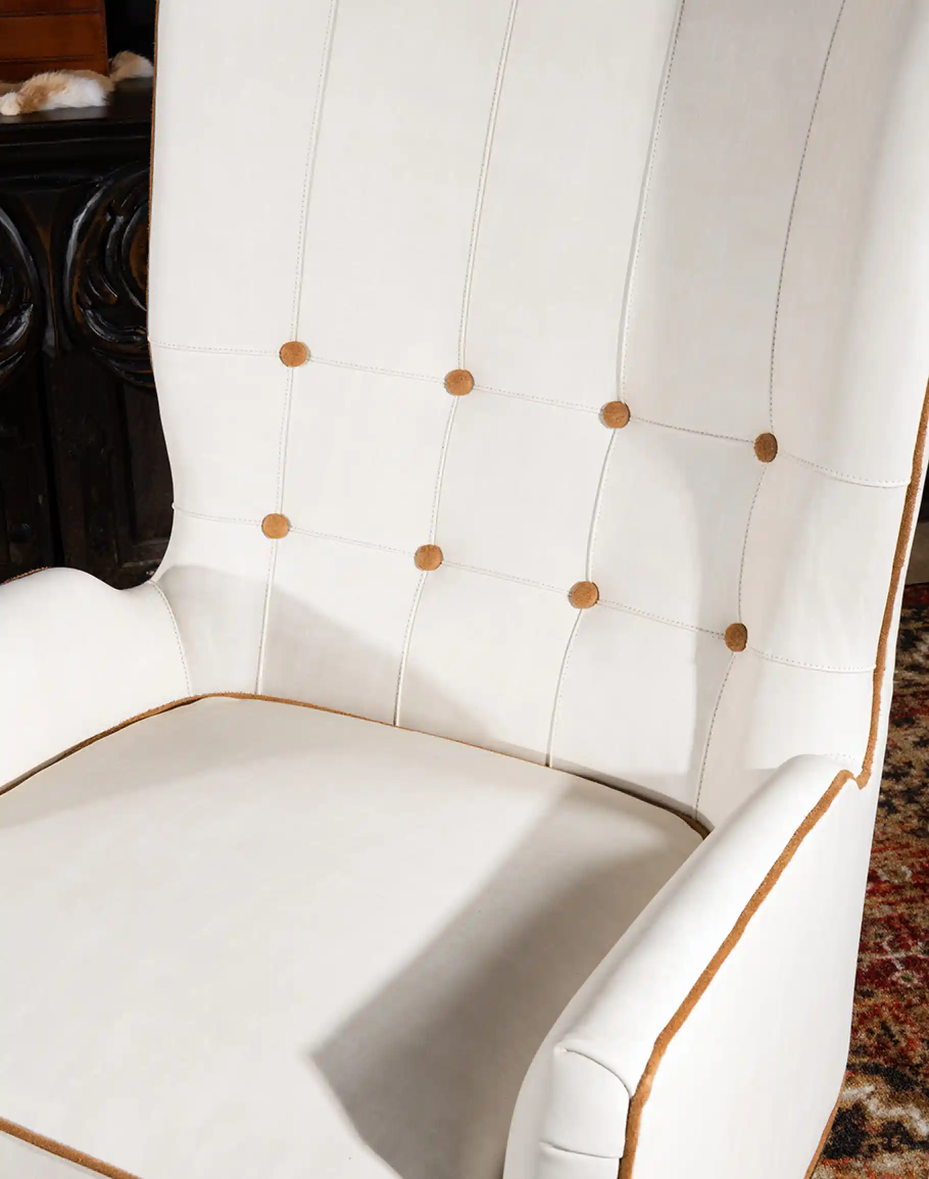 Aston Leather Chair - Image 6