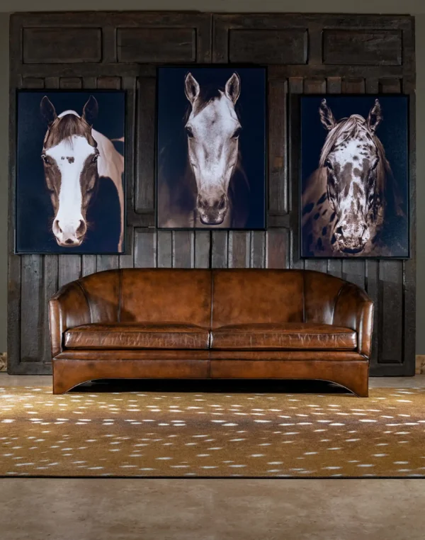 Benson Leather Sofa