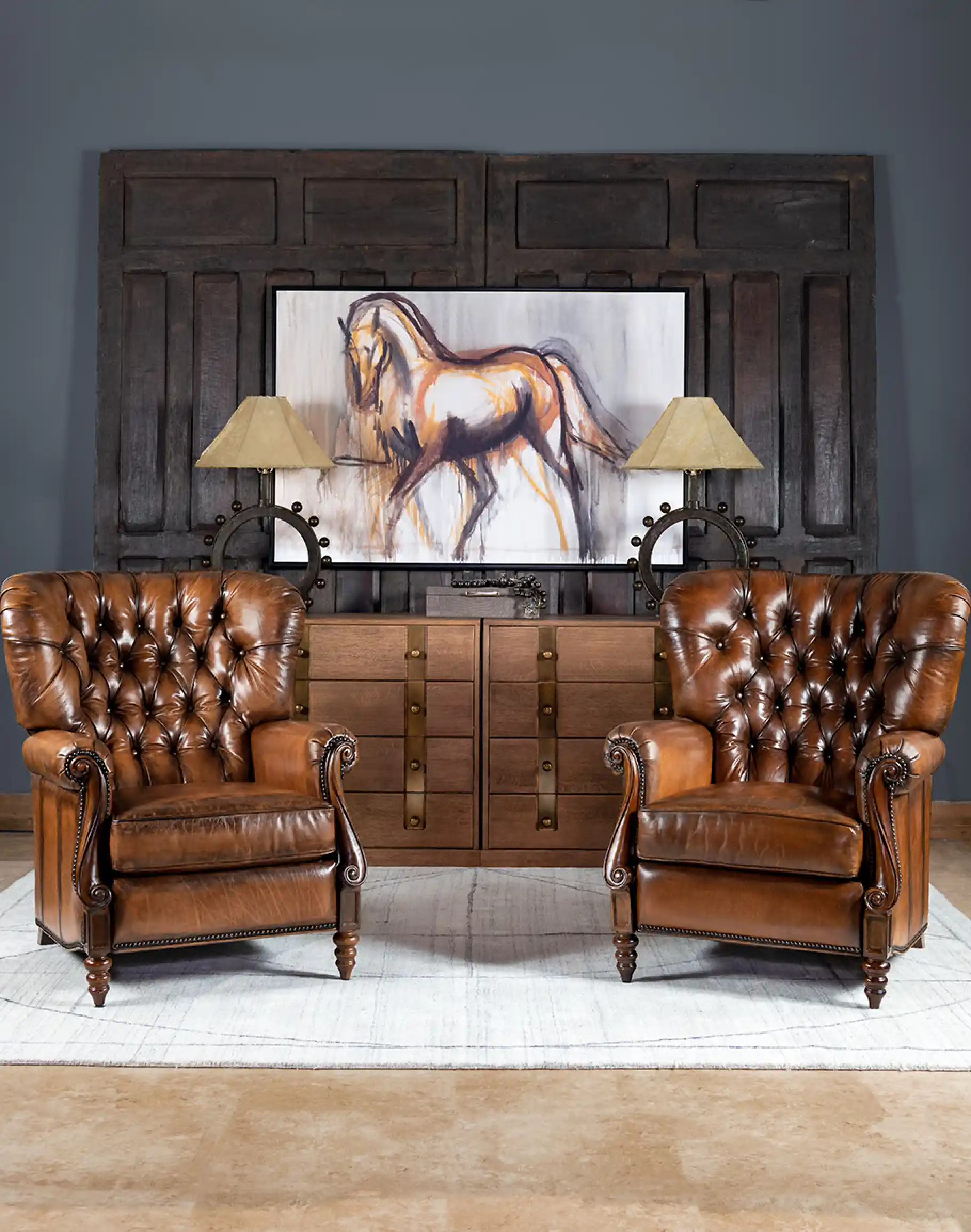 Camden Leather Recliner - Image 10