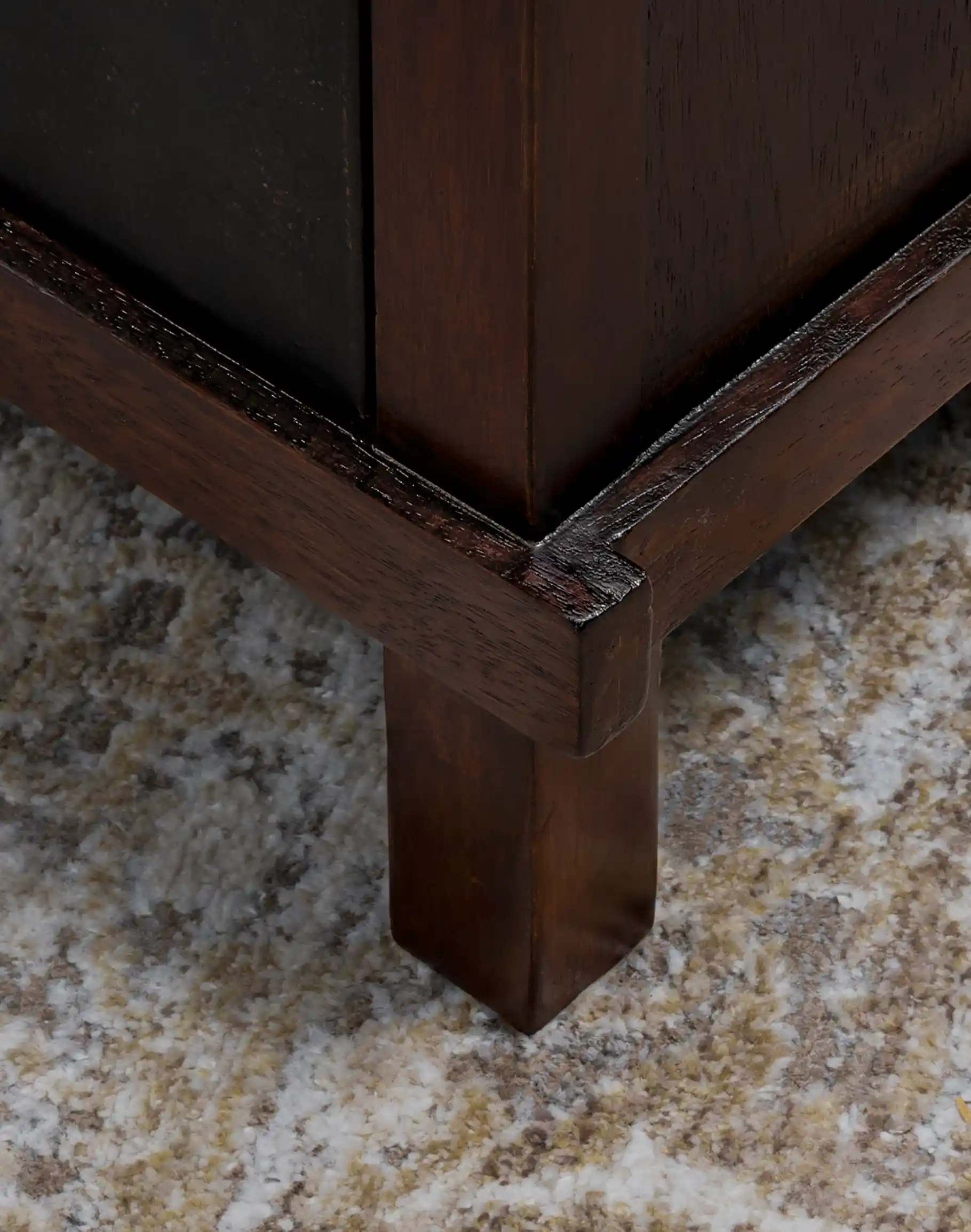 Cortez Leather Panel Buffet - Image 10