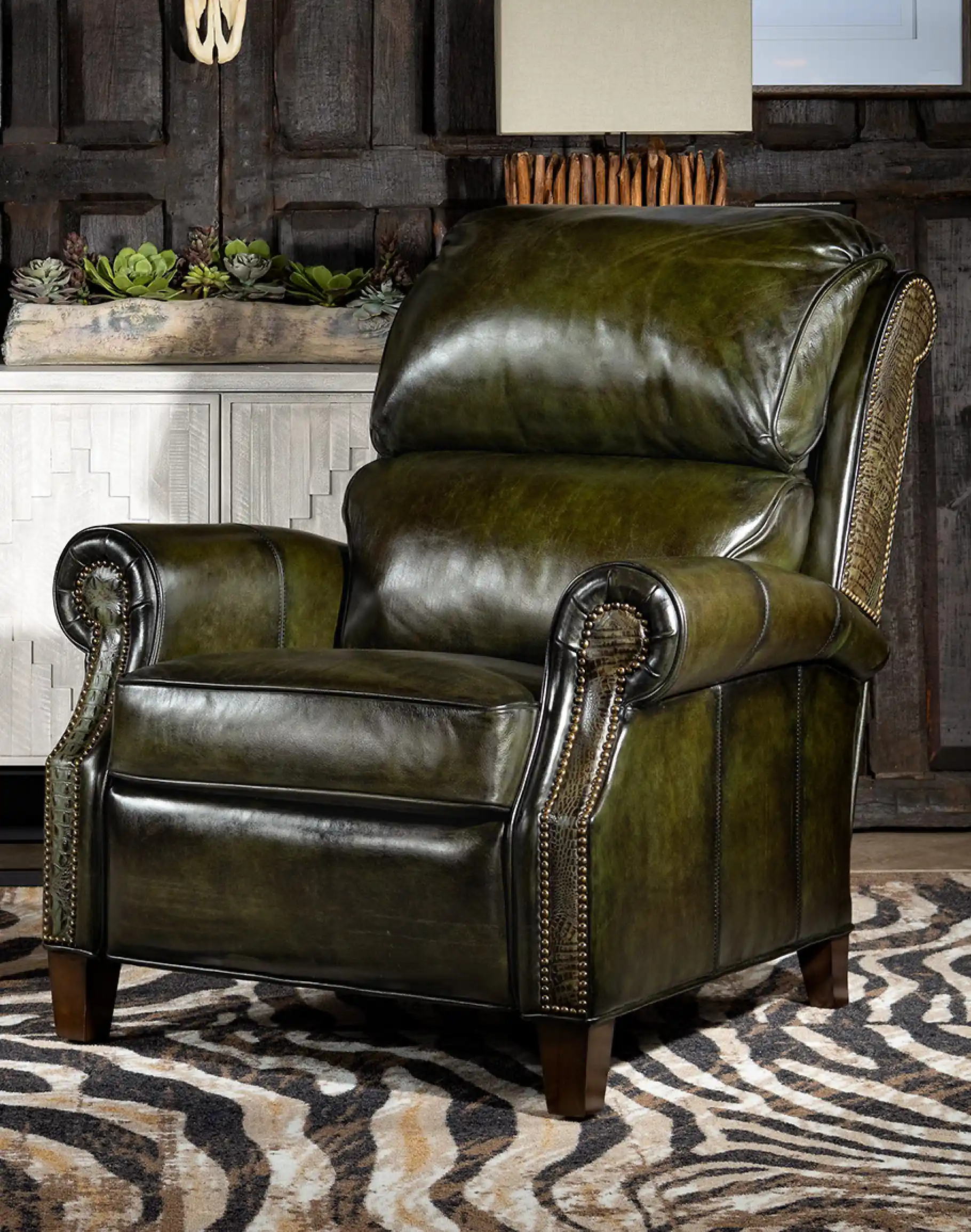 Daphne Leather Recliner - Image 2