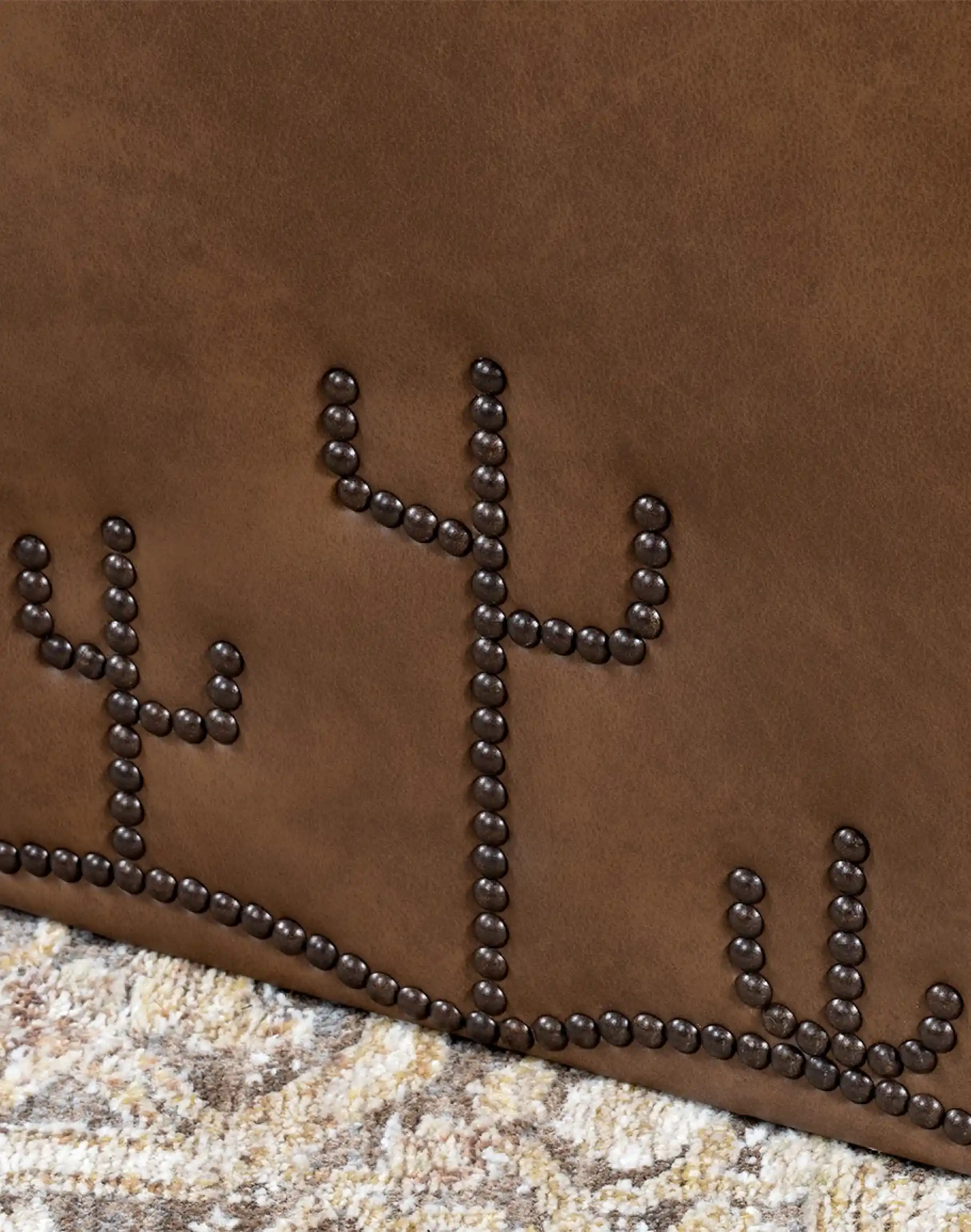 Desert Cacti Cube Ottoman - Image 3