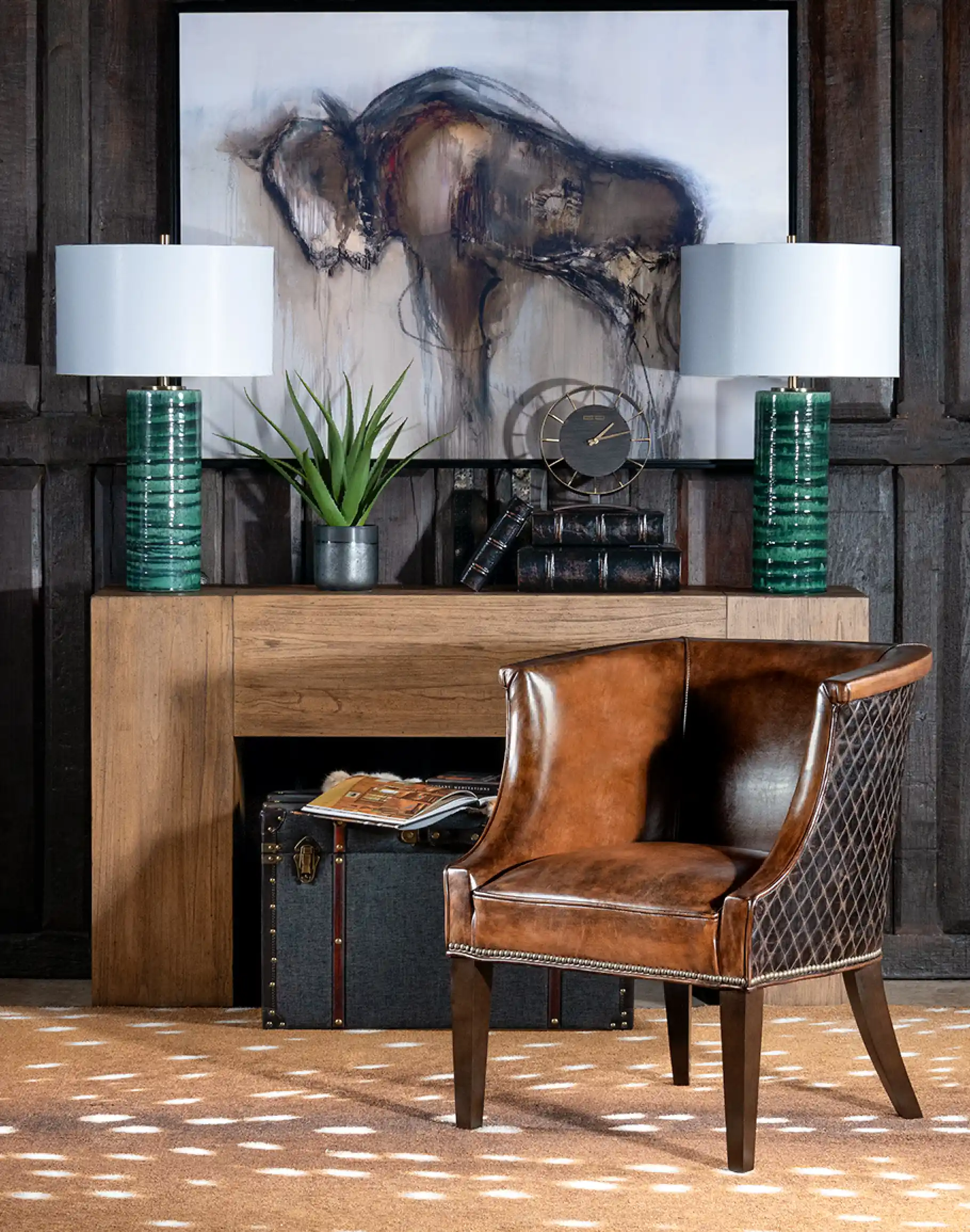 Diamondback Leather Chair - Image 12