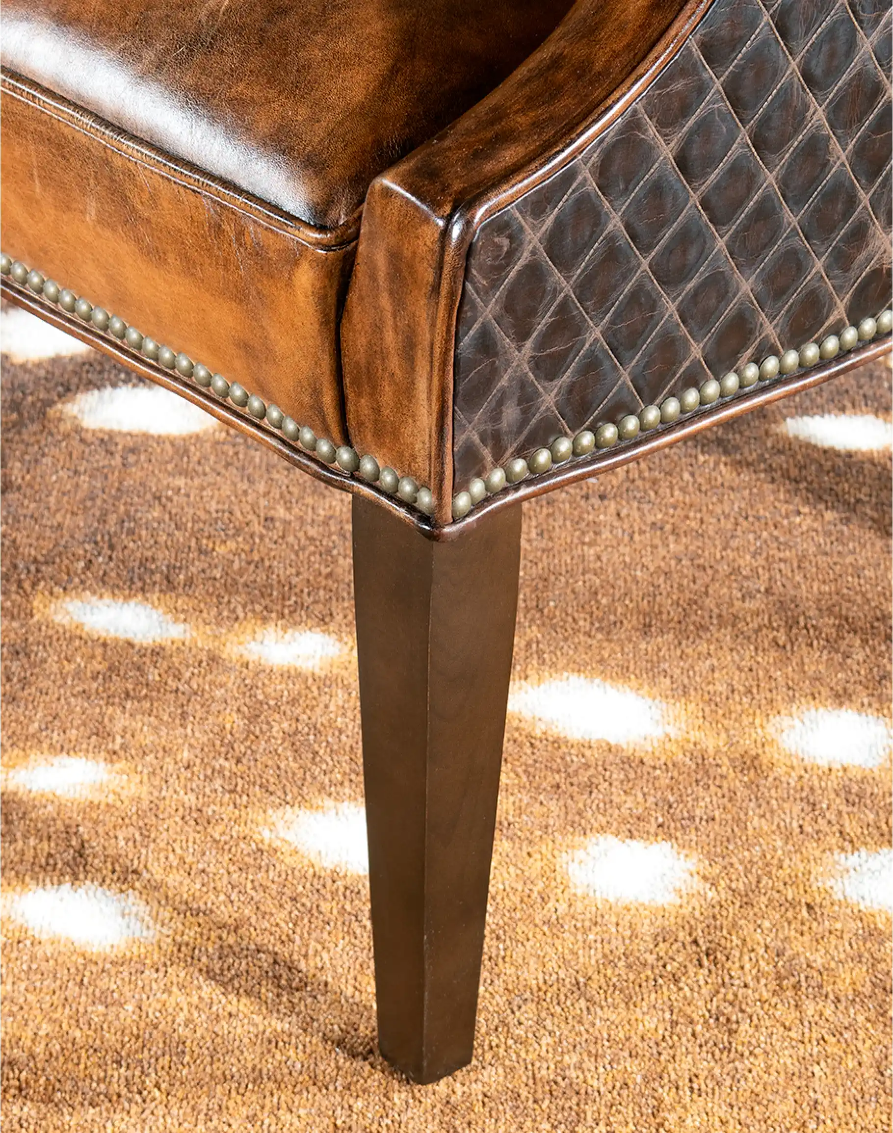 Diamondback Leather Chair - Image 10