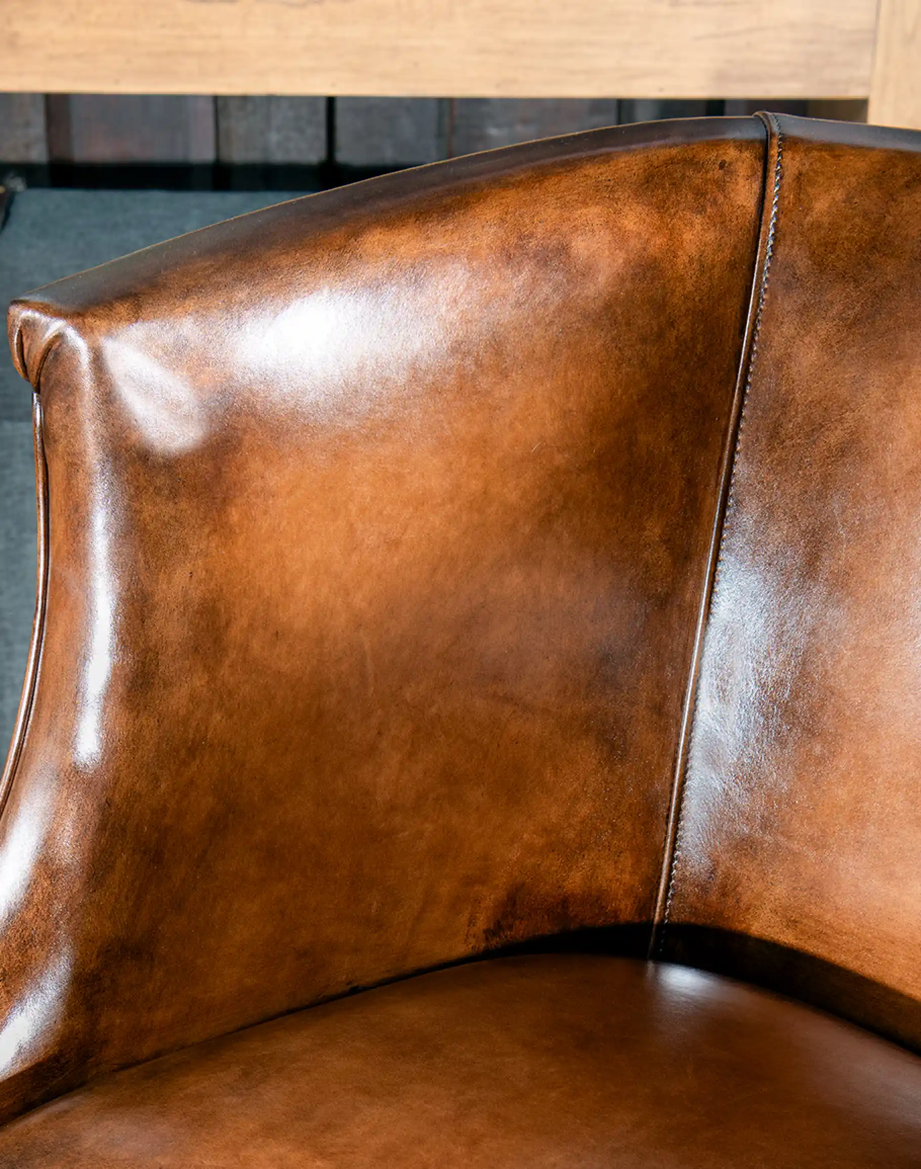 Diamondback Leather Chair - Image 5