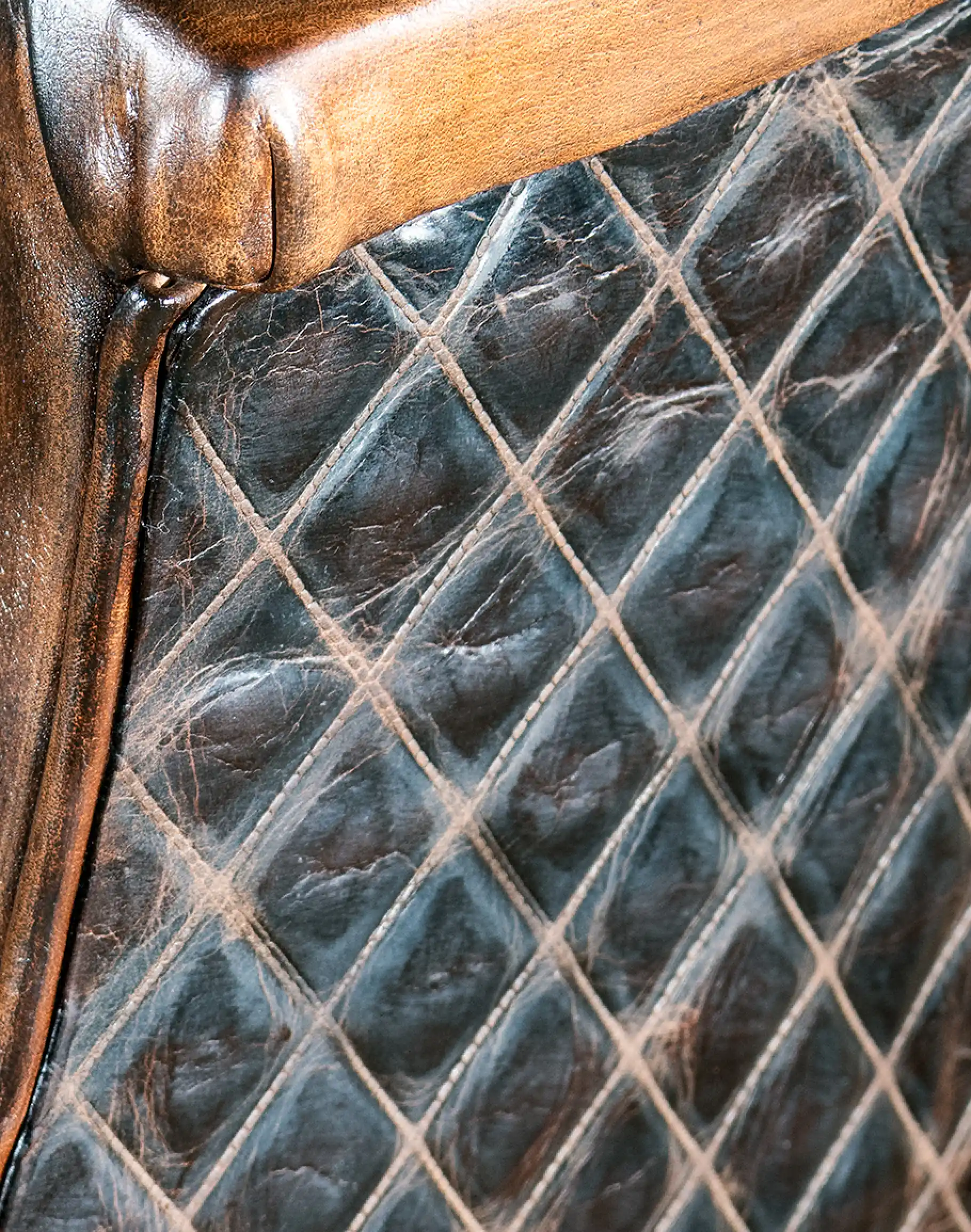 Diamondback Leather Chair - Image 8
