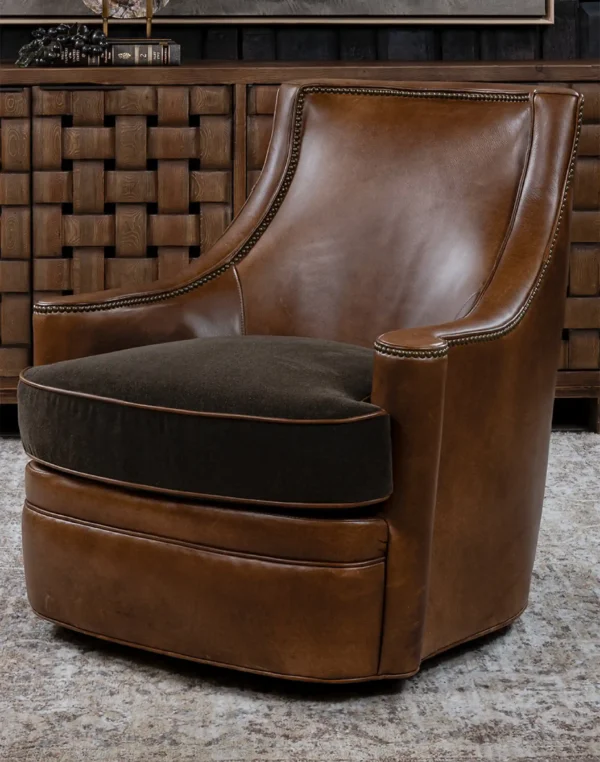 Granger Whiskey Swivel Chair