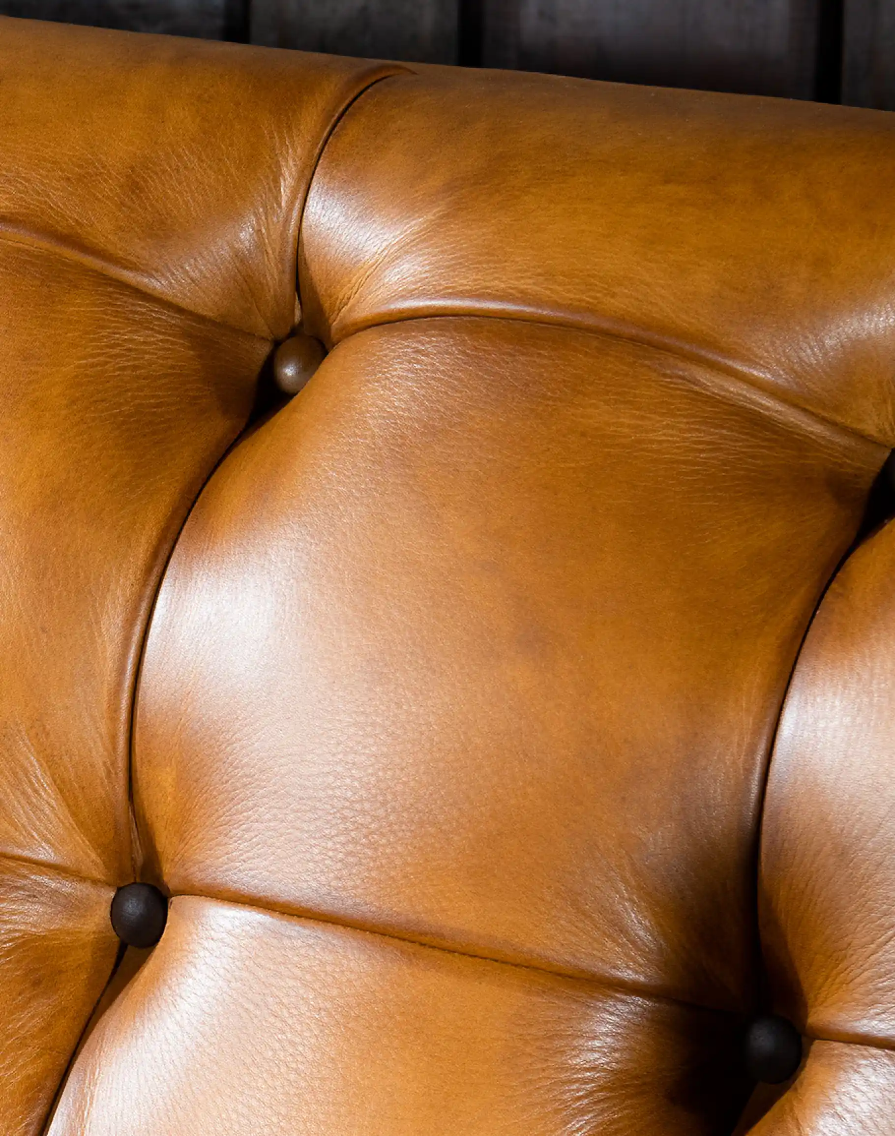 Hampton Tufted Leather Sofa - Image 7