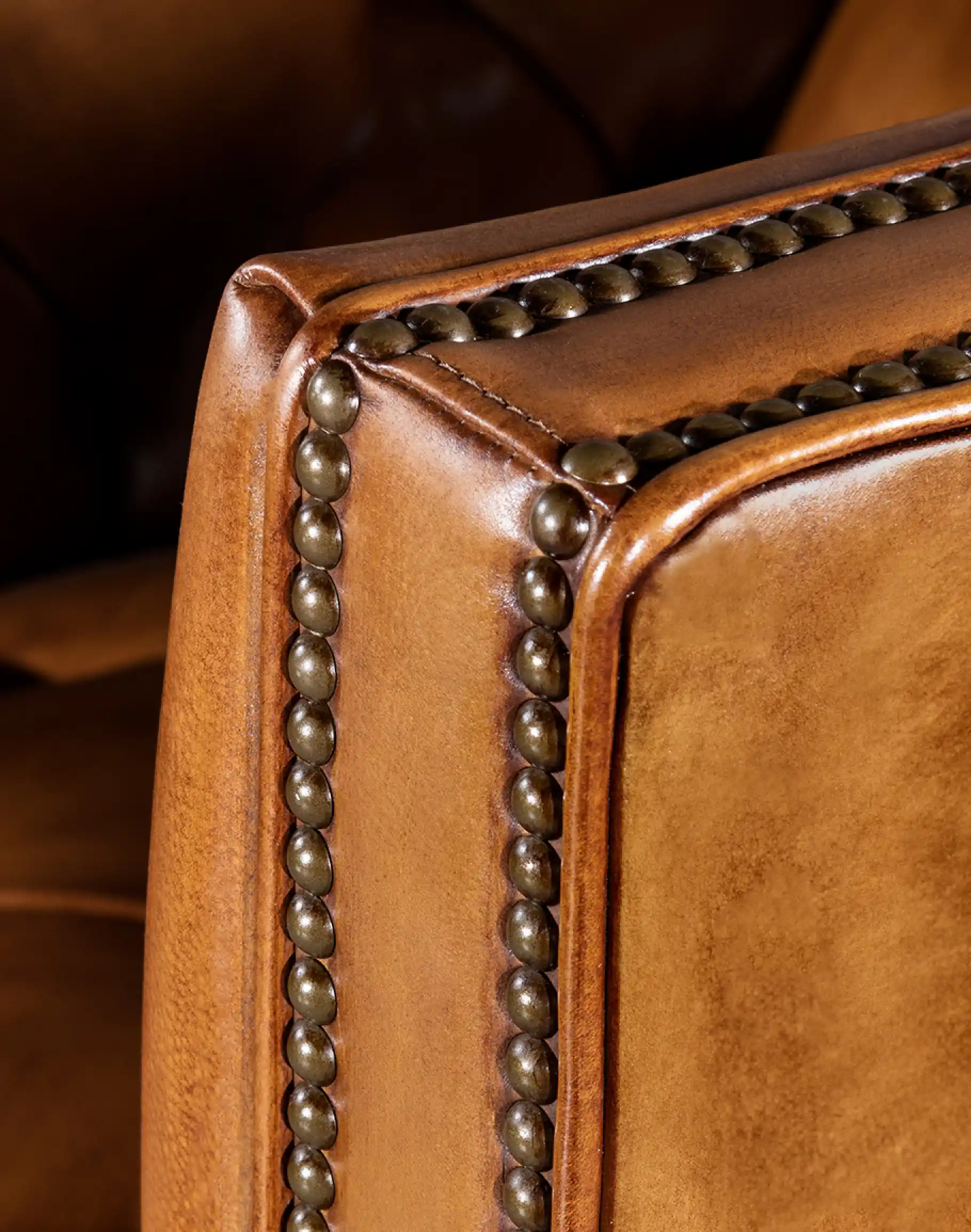 Kingston Tufted Leather Chair - Image 8