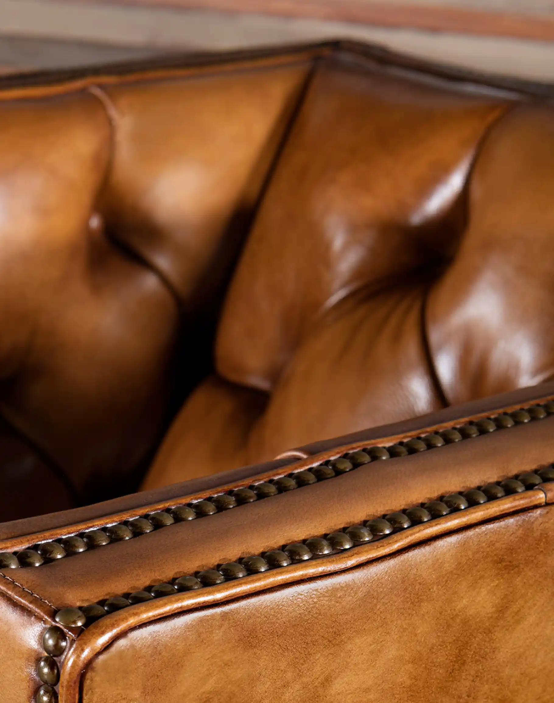 Kingston Tufted Leather Chair - Image 9