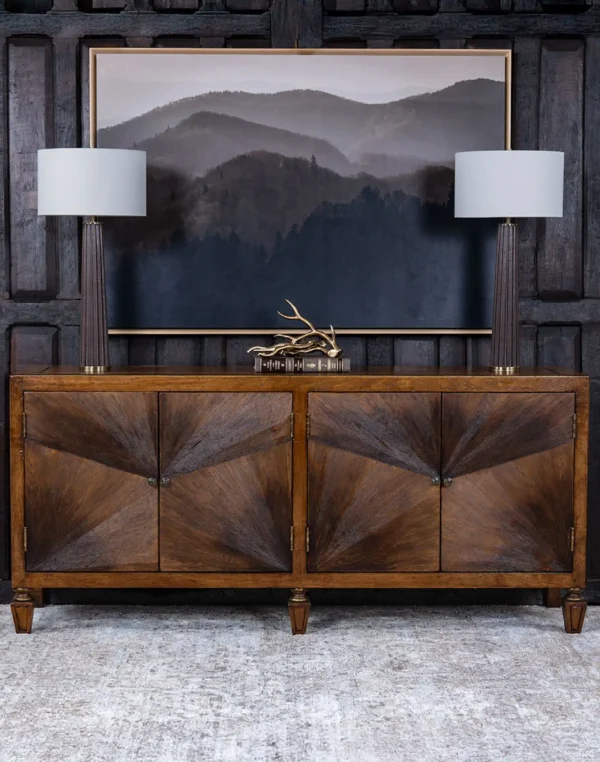 Mojave Sunburst Wooden Buffet