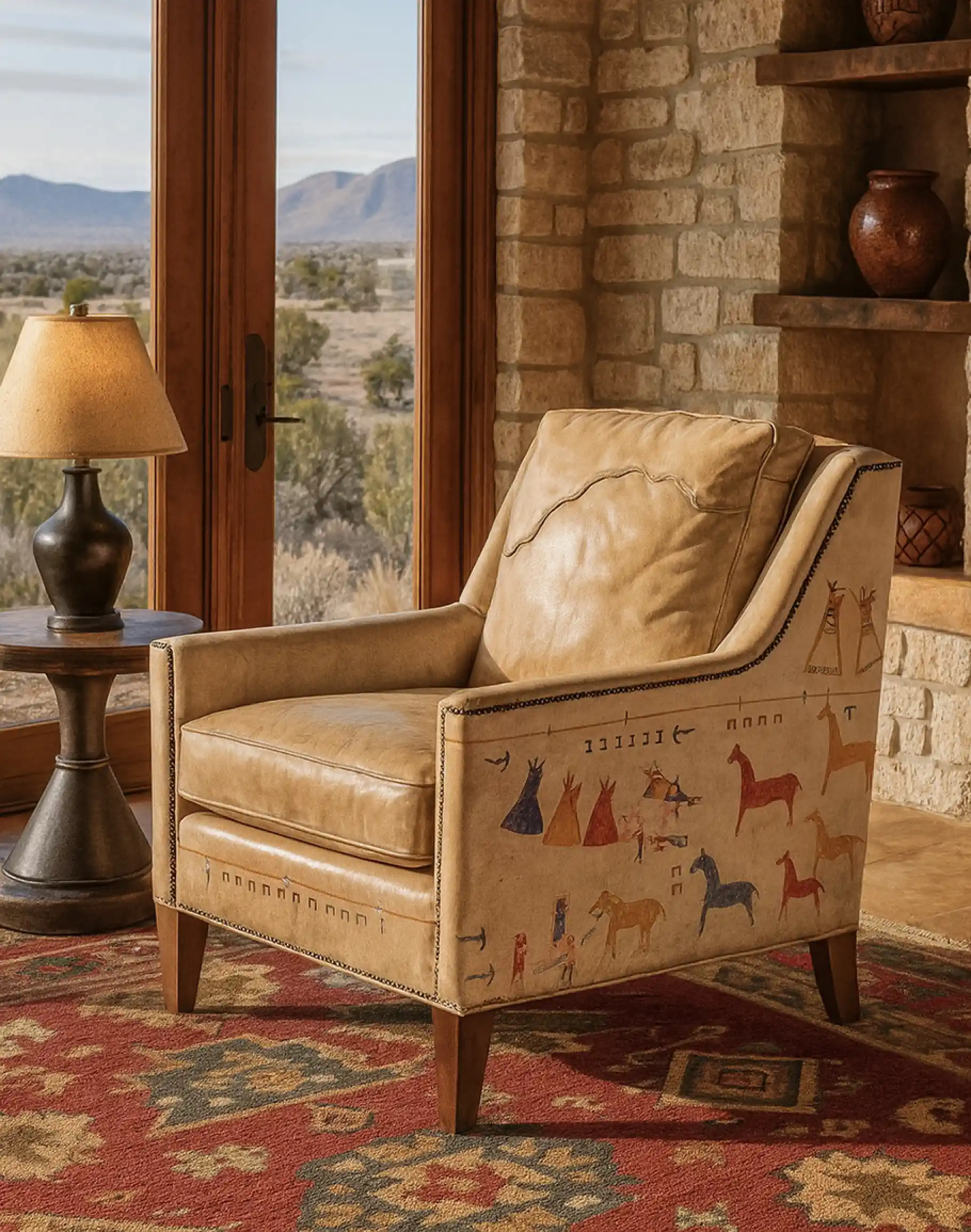Painted Teepee Chair - Image 12