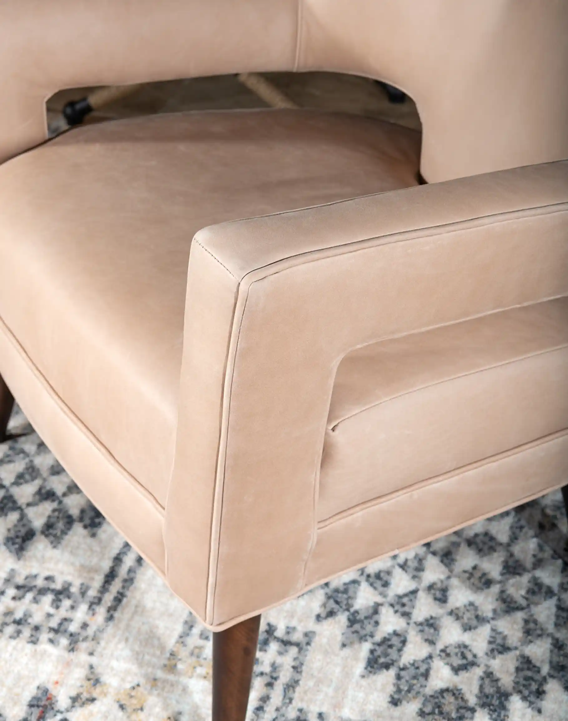 Rhodes Leather Chair - Image 8