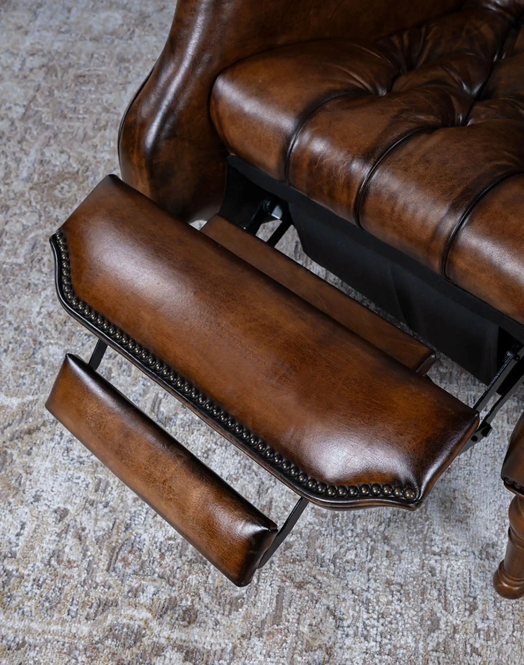 Sleepy Hollow Mocha Recliner - Image 9