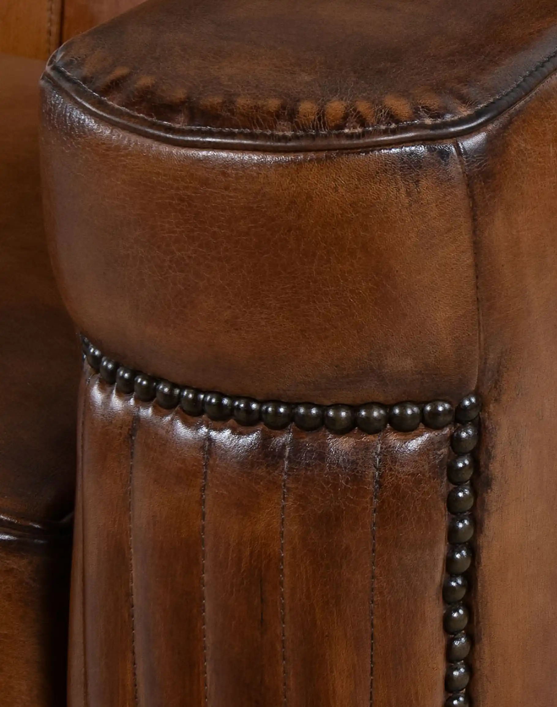 Traeger Leather Sofa - Image 6