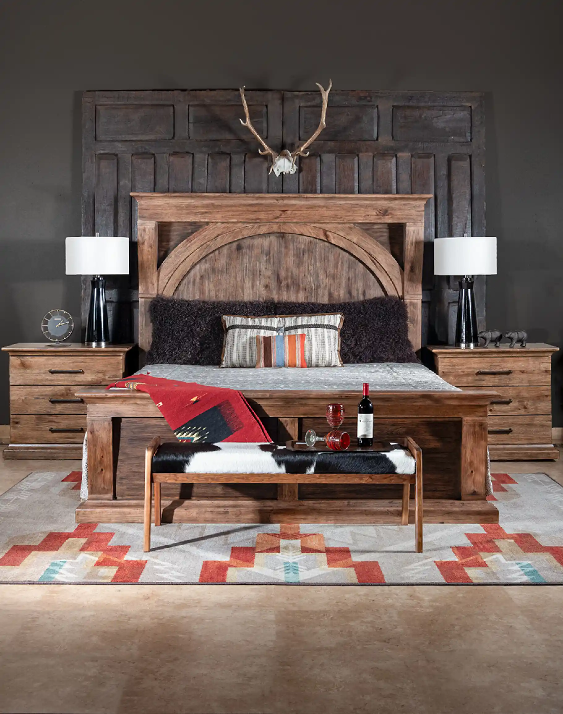 TX Corbel Wooden Bed - Image 11