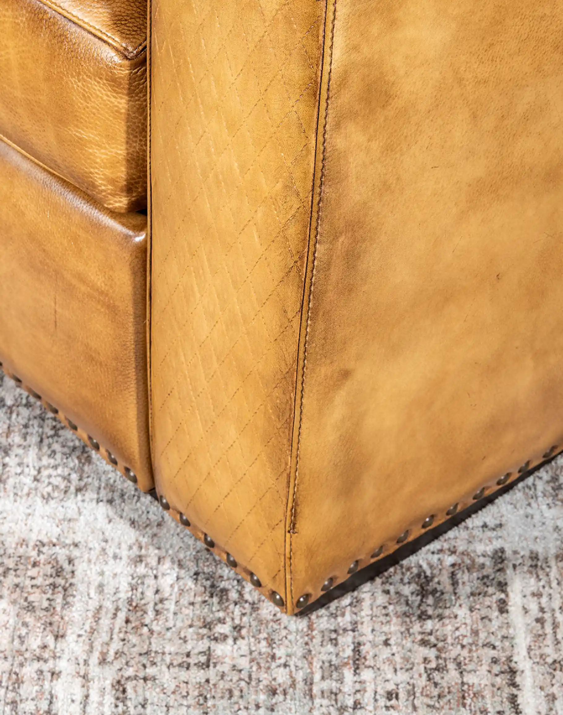Desert Dune Leather Recliner